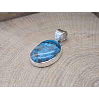 Echt zilveren hanger met Shattuckiet 